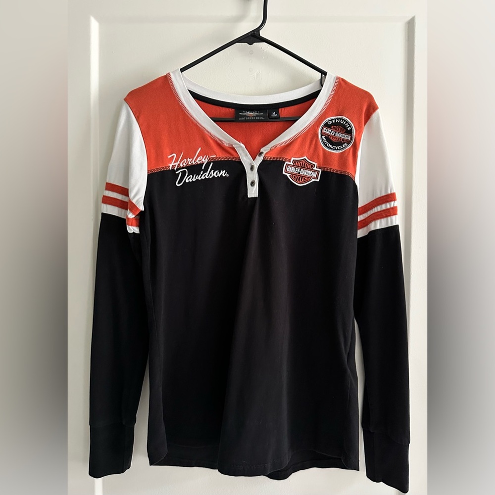 Harley-Davidson Women’s Henley Tee